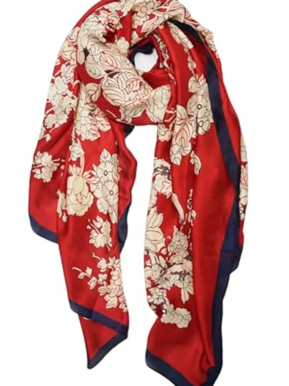 Large Silk Feel Satin Scarf Shawl Wrap for Women Lightweight Sun Protection